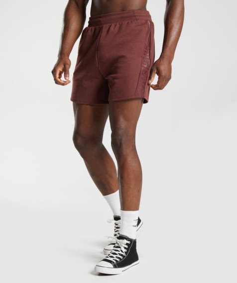 Men's Gymshark Bold React 5" Shorts Brown | NZ 4QSDKM